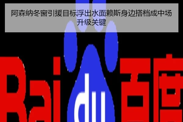 阿森纳冬窗引援目标浮出水面赖斯身边搭档成中场升级关键