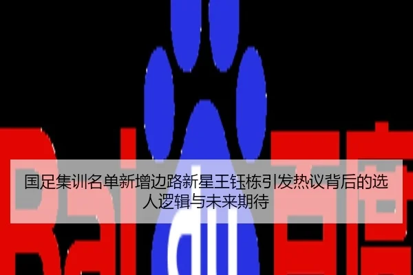 国足集训名单新增边路新星王钰栋引发热议背后的选人逻辑与未来期待